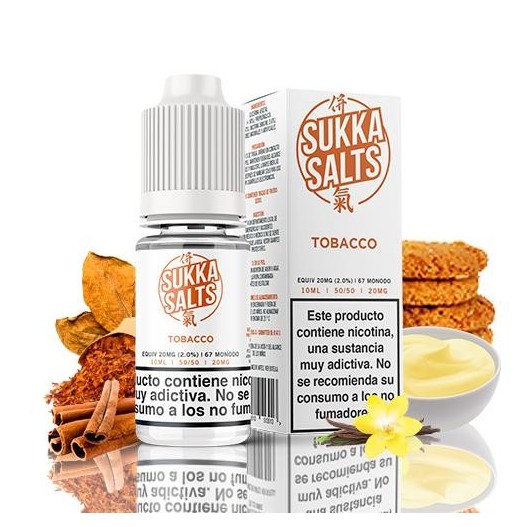 Sales de Nicotina Sukka Salts Tobacco 10ml