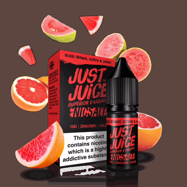 Sales de Nicotina Just Juice Blood Orange Citrus & Guava 10ml
