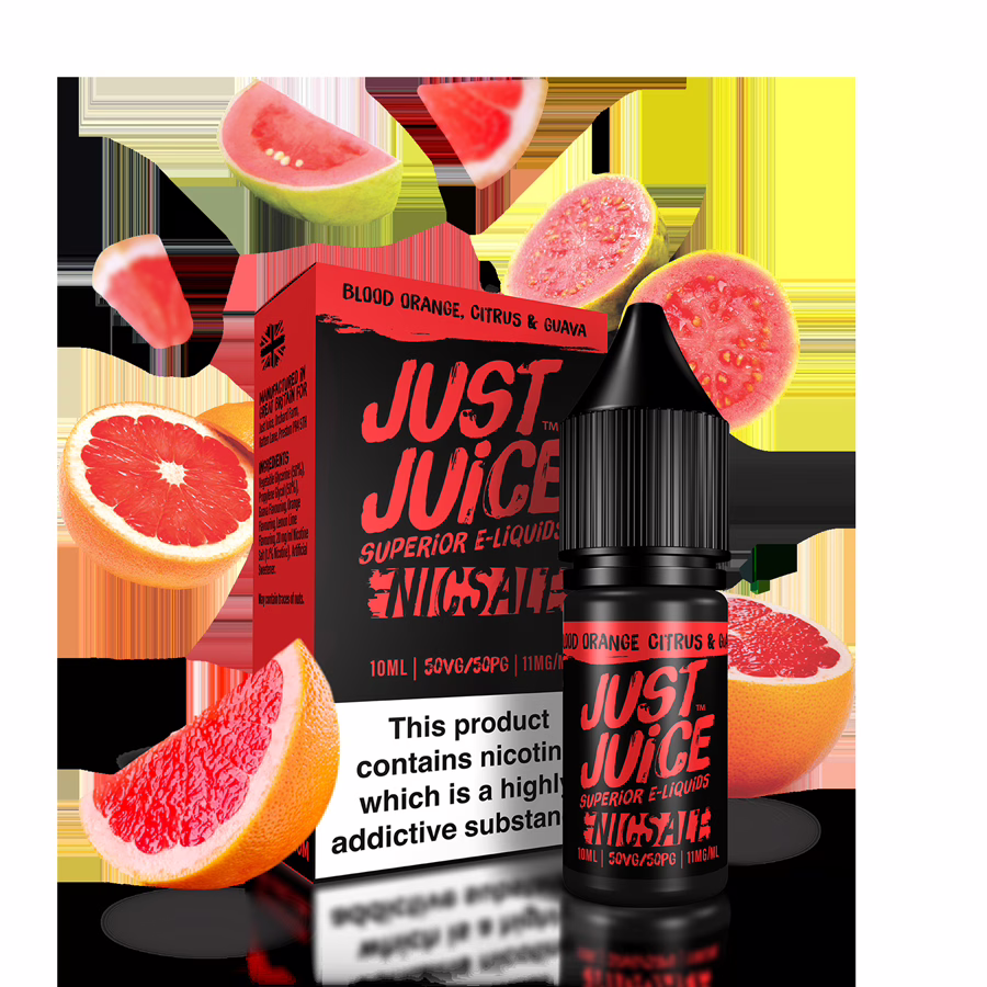 Sales de Nicotina Just Juice Blood Orange Citrus & Guava 10ml