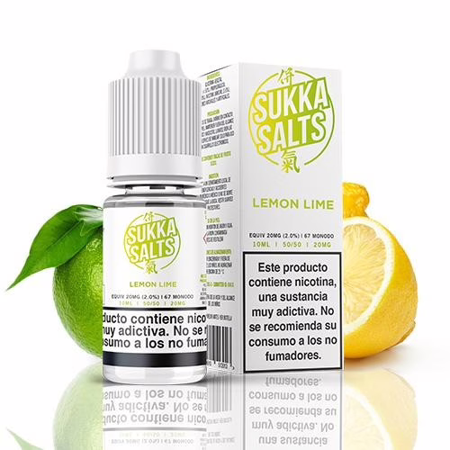 Sales de Nicotina Sukka Salts Lemon Lime 10ml