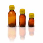 Frasco Topacio de Cristal para Alquimia