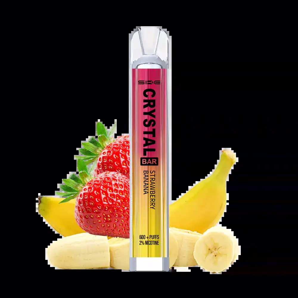 Ske Crystal Bar Strawberry Banana 20mg