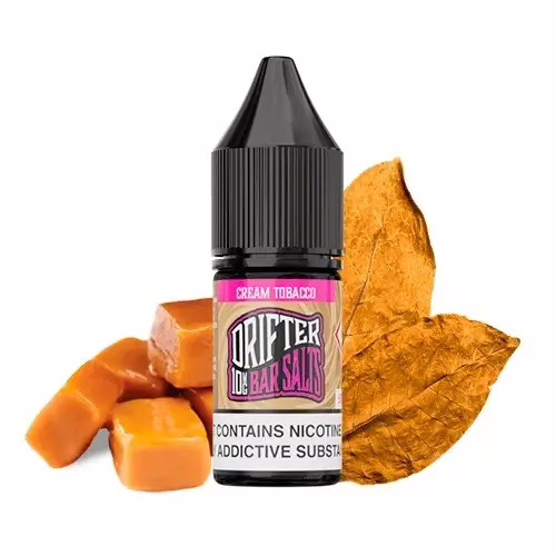 Drifter Bar Salts Cream Tobacco