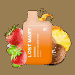 Lost Mary BM600S Straw Golden Piña
