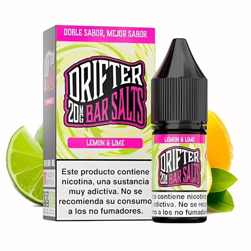 Drifter Bar Salts Lemon Lime 10ml