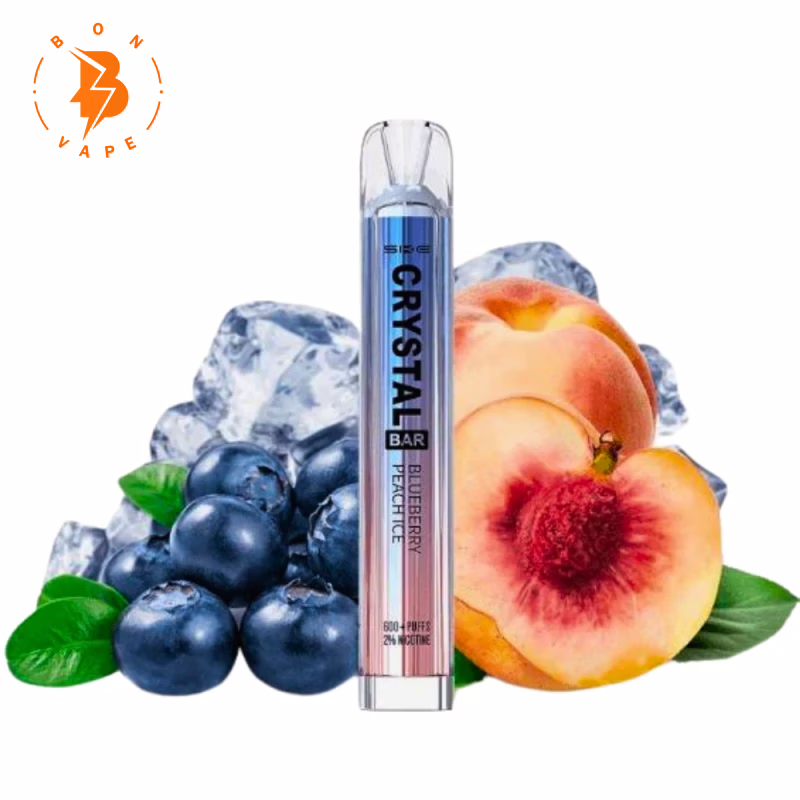 Ske Crystal Bar Blueberry Peach Ice