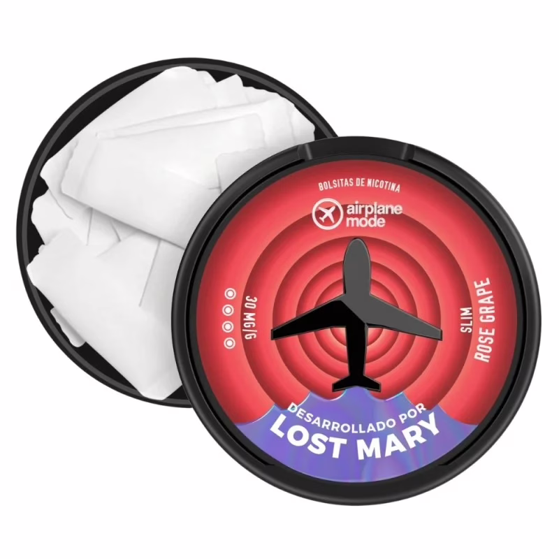 Bolsa Nicotina Lost Mary Airplane Grape 30mg