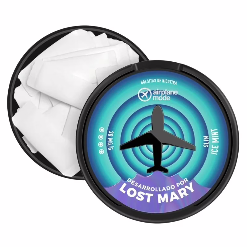 Bolsa Nicotina Lost Mary Airplane Ice Mint 30mg