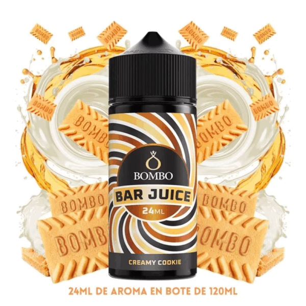 Aroma Longfill Bombo Bar Juice Creamy Cookie 24ml