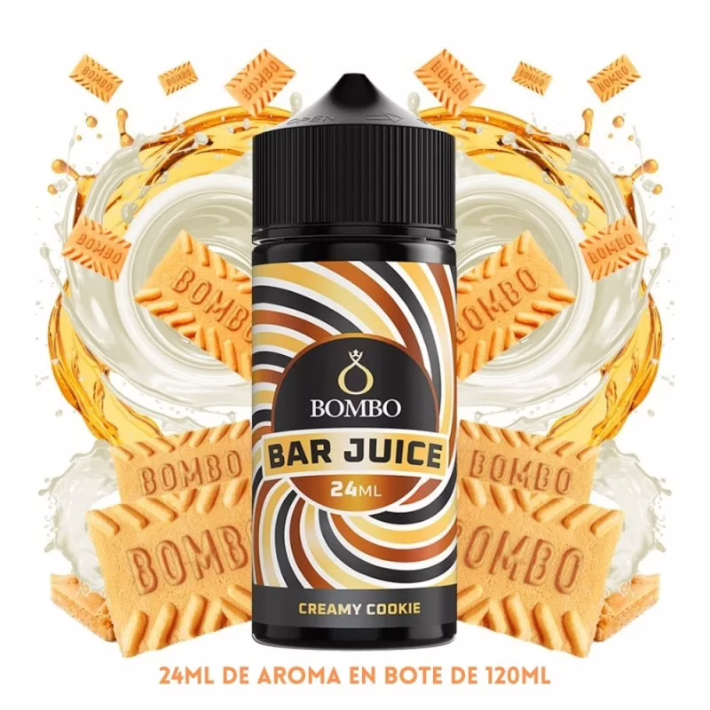 Aroma Longfill Bombo Bar Juice Creamy Cookie 24ml