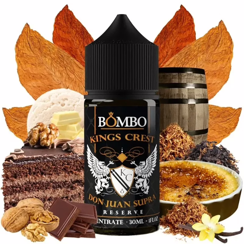 Aroma Bombo y Kings Crest Don Juan Supra Reserve LONGFILL
