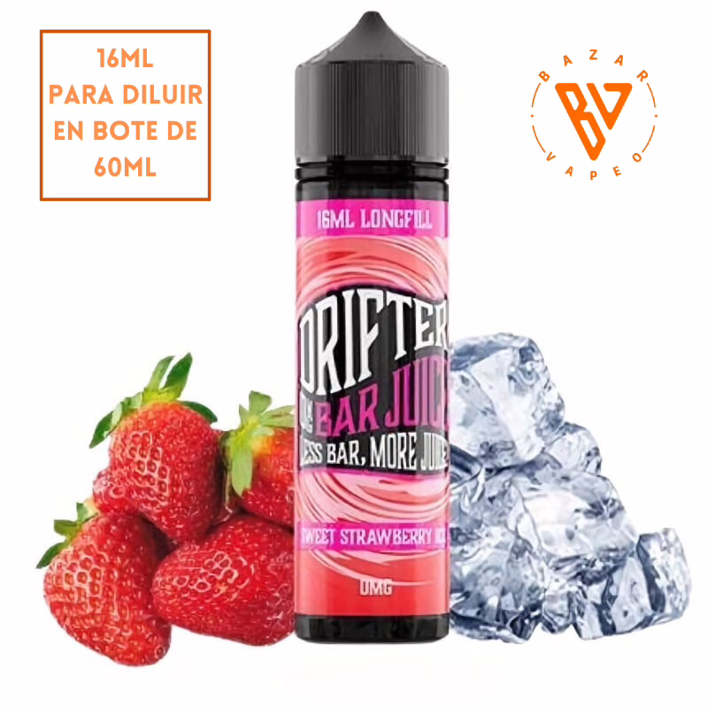 Aroma Longfill Drifter Bar Sweet Strawberry Ice