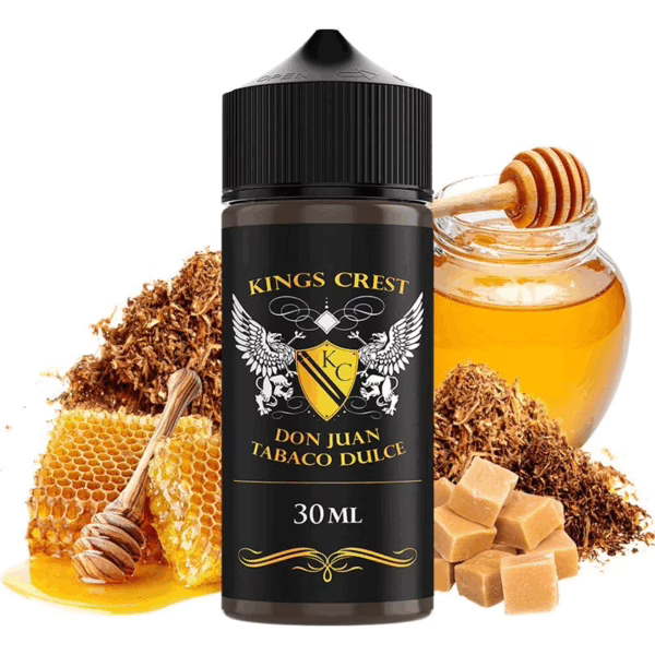 Aroma Longfill Kings Crest Don Juan Tabaco Dulce 30ml