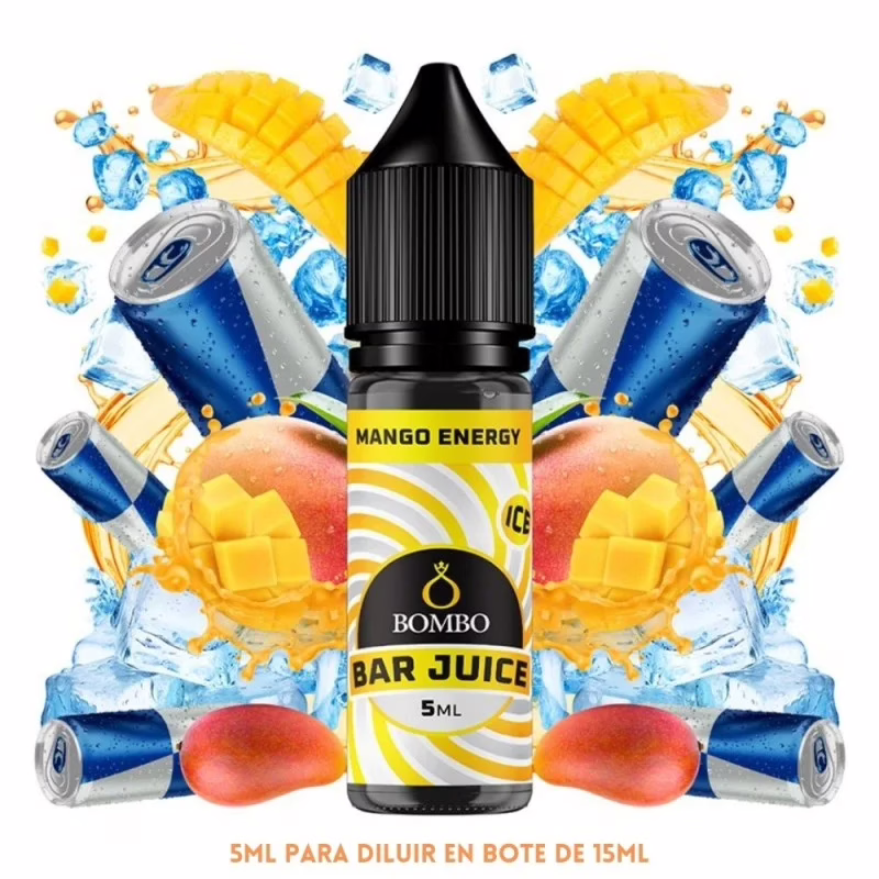 Aroma Bombo Bar Juice Mango Energy Ice Mini Longfill (5ML)