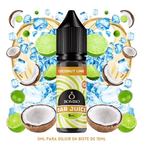 Aroma Bombo Bar Juice Coconut Lime Ice Mini Longfill (5ML)