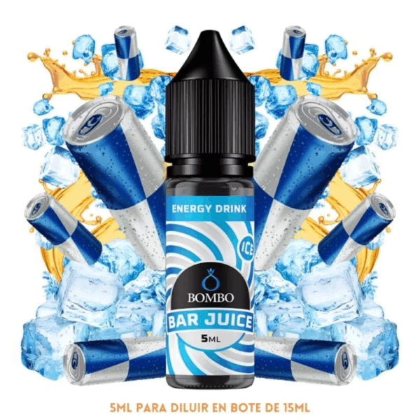 Aroma Bombo Bar Juice Energy Drink Ice Mini Longfill