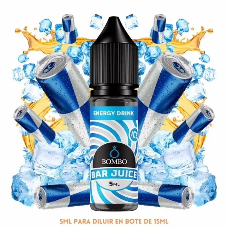 Aroma Bombo Bar Juice Energy Drink Ice Mini Longfill