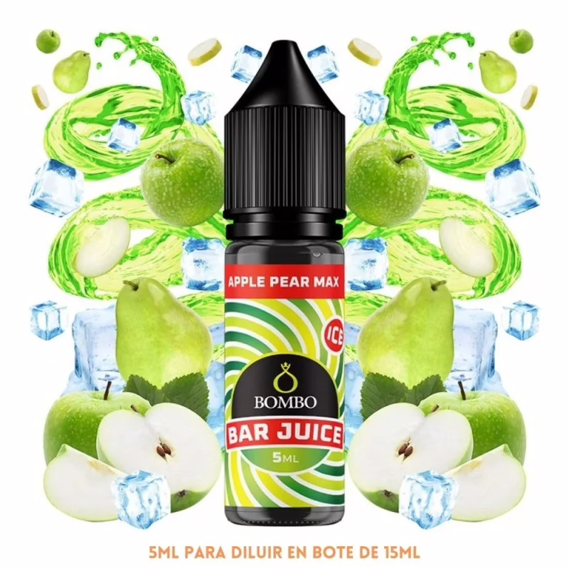 Aroma Bombo Bar Juice Apple Pear Max Ice Mini Longfill (5ML)