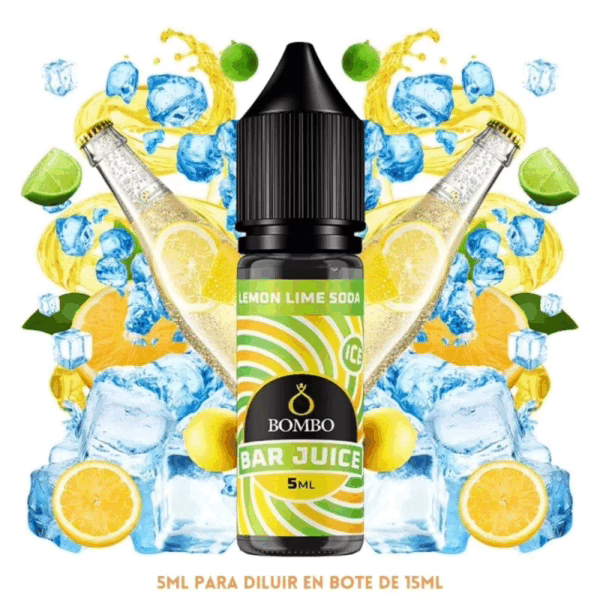 Aroma Bombo Bar Juice Lemon Lime Soda Ice Mini Longfill