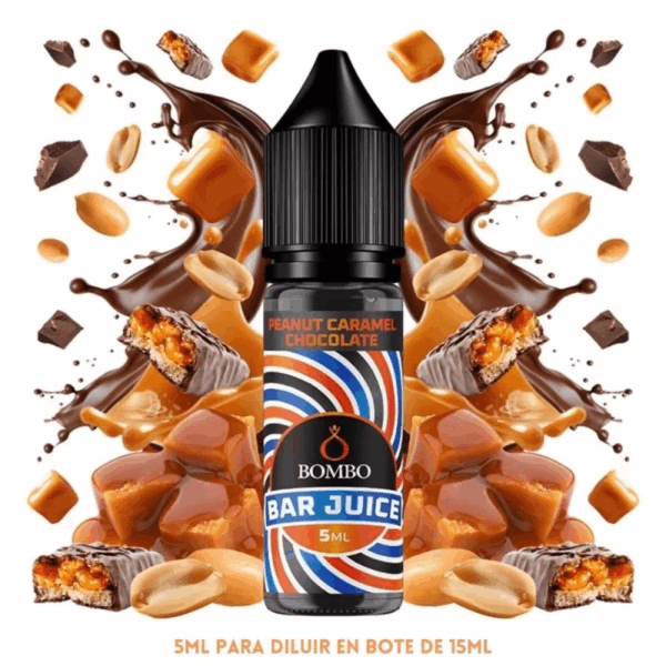 Aroma Bombo Bar Juice Peanut Caramel Chocolate Mini Longfill