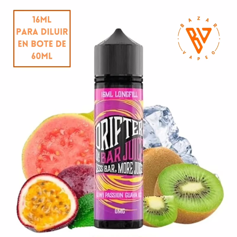 Aroma Longfill Drifter Bar Kiwi Passion Guava Ice