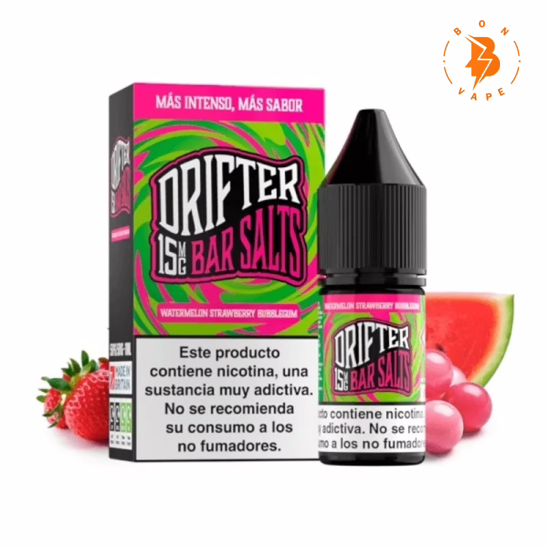 Drifter Salts Watermelon Strawberry Bubblegum 10ml