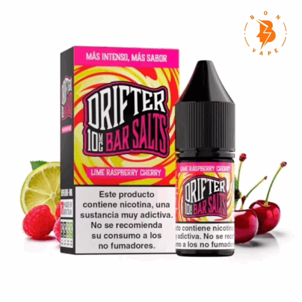 Drifter Bar Salts Lime Raspberry Cherry 10ml